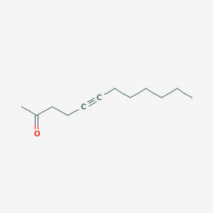 molecular formula C12H20O B14265396 Dodec-5-yn-2-one CAS No. 132716-18-8