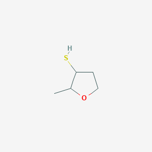 molecular formula C5H10OS B142655 2-Methyltetrahydrofuran-3-thiol CAS No. 57124-87-5