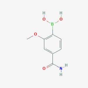 4-Carbamoyl-2-methoxyphenylboronic acid