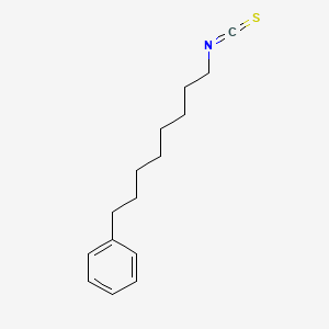 molecular formula C15H21NS B14265513 8-Phenyloctyl isothiocyanate CAS No. 157469-20-0