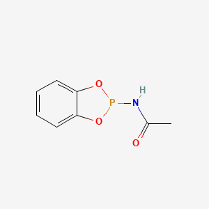 molecular formula C8H8NO3P B14265892 N-(2H-1,3,2-Benzodioxaphosphol-2-yl)acetamide CAS No. 135626-05-0