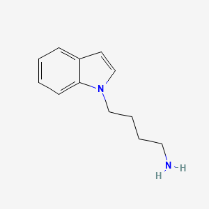 molecular formula C12H16N2 B14265948 4-(1H-Indol-1-yl)butan-1-amine CAS No. 173838-96-5