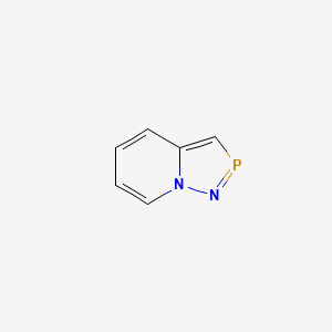 molecular formula C6H5N2P B14265950 [1,2,3]Diazaphospholo[1,5-a]pyridine CAS No. 163124-86-5