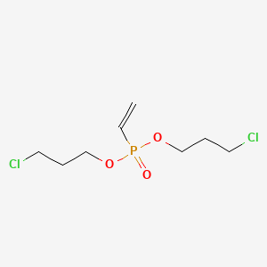 molecular formula C8H15Cl2O3P B14266041 Bis(3-chloropropyl) ethenylphosphonate CAS No. 138048-65-4