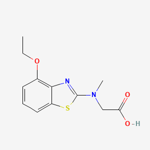 N-(4-ethoxy-1,3-benzothiazol-2-yl)-N-methylglycine