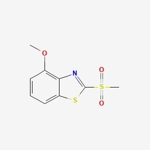 4-Methoxy-2-(methylsulfonyl)benzo[d]thiazole