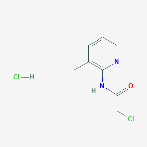 2-Chloro-N-(3-methylpyridin-2-YL)acetamide hydrochloride