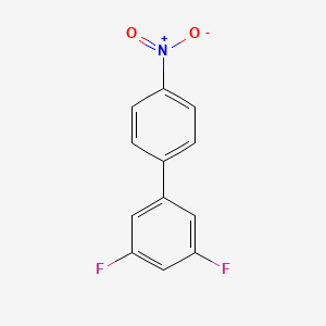 molecular formula C12H7F2NO2 B1426646 1,3-Difluoro-5-(4-nitrophenyl)benzene CAS No. 910301-32-5