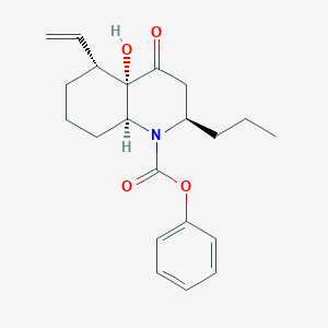 molecular formula C21H27NO4 B142665 Dhopvqp CAS No. 156340-45-3