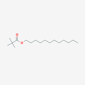 molecular formula C17H34O2 B14266546 Dodecyl pivalate CAS No. 131141-69-0