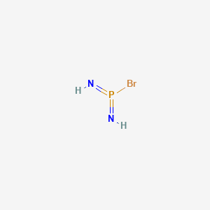 molecular formula BrH2N2P B14266717 CID 71446695 CAS No. 156065-09-7