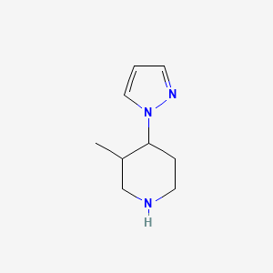 3-methyl-4-(1H-pyrazol-1-yl)Piperidine