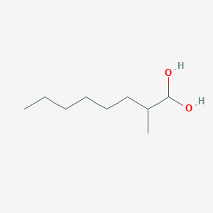 molecular formula C9H20O2 B14266913 2-Methyloctane-1,1-diol CAS No. 150677-32-0