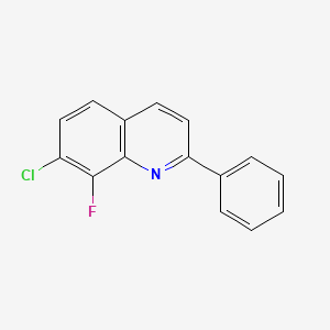 7-Chloro-8-fluoro-2-phenylquinoline