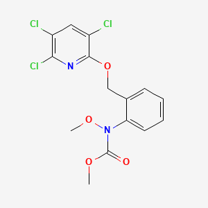 molecular formula C15H13Cl3N2O4 B1426711 Triclopyricarb CAS No. 902760-40-1