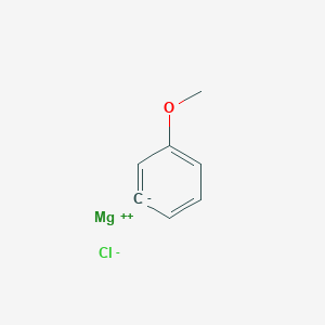 molecular formula C7H7ClMgO B14267235 Magnesium, chloro(3-methoxyphenyl)- CAS No. 189032-84-6