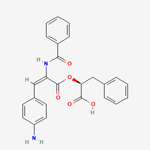 molecular formula C25H22N2O5 B14267263 Bacpl CAS No. 133658-50-1