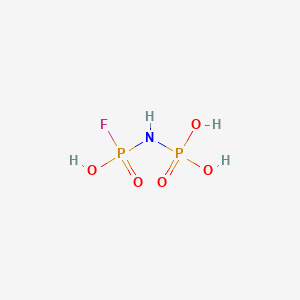 molecular formula FH4NO5P2 B14267330 Fluorimidodiphosphoric acid CAS No. 168316-15-2