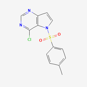 4-Chloro-5-tosyl-5H-pyrrolo[3,2-d]pyrimidine