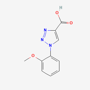1-(2-methoxyphenyl)-1H-1,2,3-triazole-4-carboxylic acid