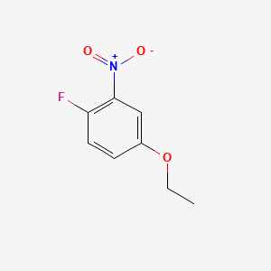 molecular formula C8H8FNO3 B1426759 4-Ethoxy-1-fluoro-2-nitrobenzene CAS No. 10298-81-4