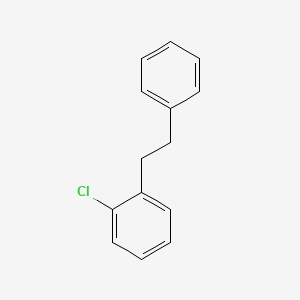 molecular formula C14H13Cl B14267603 1-Chloro-2-(2-phenylethyl)benzene CAS No. 141552-11-6
