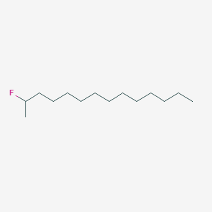 molecular formula C14H29F B14267793 Tetradecane, 2-fluoro- CAS No. 135987-19-8