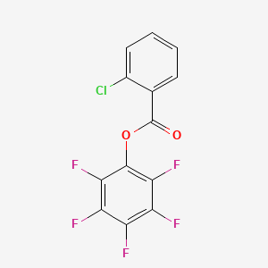 molecular formula C13H4ClF5O2 B14267884 Pentafluorophenyl 2-chlorobenzoate CAS No. 188837-54-9