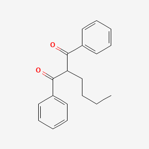 molecular formula C19H20O2 B14267962 2-Butyl-1,3-diphenylpropane-1,3-dione CAS No. 162521-29-1