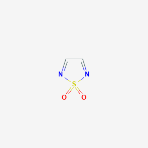 molecular formula C2H2N2O2S B14267969 1,2,5-Thiadiazole 1,1-dioxide CAS No. 140651-41-8