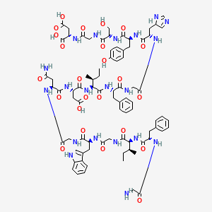 molecular formula C81H104N20O24 B14267999 de-Phe-anantin CAS No. 133658-46-5