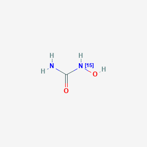 molecular formula CH4N2O2 B014268 羟基脲-15N CAS No. 214331-53-0