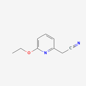 2-(6-Ethoxypyridin-2-yl)acetonitrile
