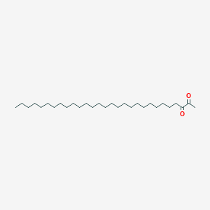 molecular formula C29H56O2 B14268040 Nonacosane-2,3-dione CAS No. 189898-30-4