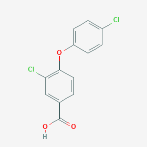 3-Chloro-4-(4-chlorophenoxy)benzoic acid