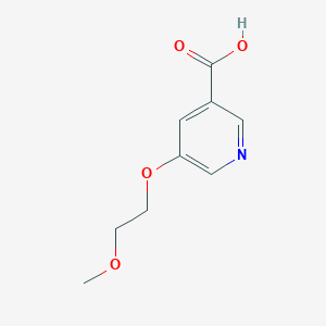 5-(2-Methoxyethoxy)pyridine-3-carboxylic acid