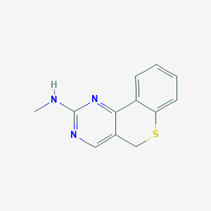 B1426819 N-methyl-5H-thiochromeno[4,3-d]pyrimidin-2-amine CAS No. 1344151-41-2
