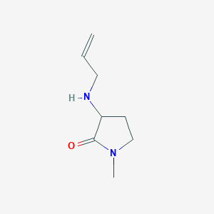 1-Methyl-3-[(prop-2-en-1-yl)amino]pyrrolidin-2-one