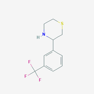 3-[3-(Trifluoromethyl)phenyl]thiomorpholine