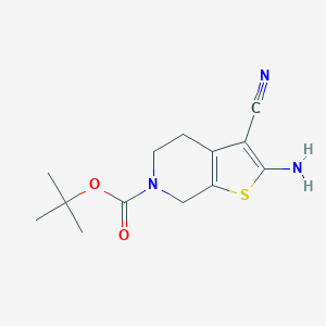 tert-butyl 2-amino-3-cyano-4,7-dihydrothieno[2,3-c]pyridine-6(5H)-carboxylate