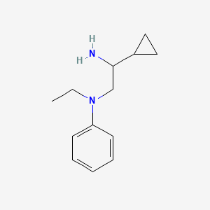 molecular formula C13H20N2 B1426852 1-Cyclopropyl-N2-ethyl-N2-phenylethane-1,2-diamine CAS No. 1343166-12-0