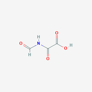 molecular formula C3H3NO4 B14268666 Formamido(oxo)acetic acid CAS No. 135432-31-4