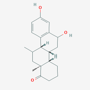 (4aS,4bR,10bS,12aS)-6,8-dihydroxy-11,12a-dimethyl-2,3,4,4a,4b,5,6,10b,11,12-decahydrochrysen-1-one