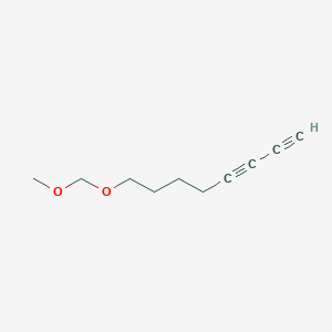 molecular formula C10H14O2 B14268755 8-(Methoxymethoxy)octa-1,3-diyne CAS No. 136667-41-9