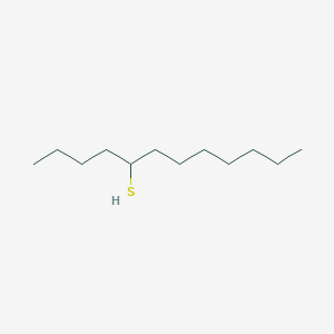 molecular formula C12H26S B14268776 Dodecane-5-thiol CAS No. 189175-95-9