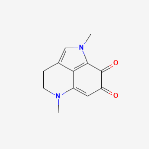 molecular formula C12H12N2O2 B14268779 Damirone A CAS No. 138683-66-6