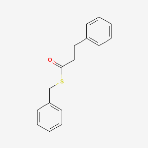 molecular formula C16H16OS B14268784 S-Benzyl 3-phenylpropanethioate CAS No. 133535-77-0