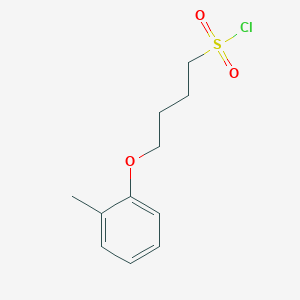 4-(2-Methylphenoxy)butane-1-sulfonyl chloride