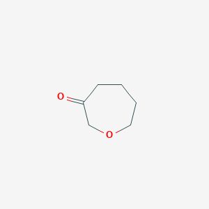 molecular formula C6H10O2 B14268936 Oxepan-3-one CAS No. 130722-42-8