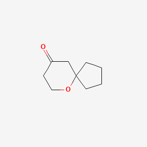 molecular formula C9H14O2 B1426894 6-Oxaspiro[4.5]decan-9-one CAS No. 855398-57-1